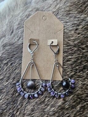 Amethyst Dangles 💫 Handmade